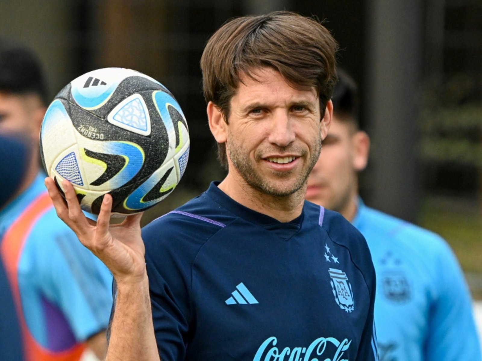 Diego Placente dio la lista preliminar con una figura, cinco jugadores de River y tres de Boca