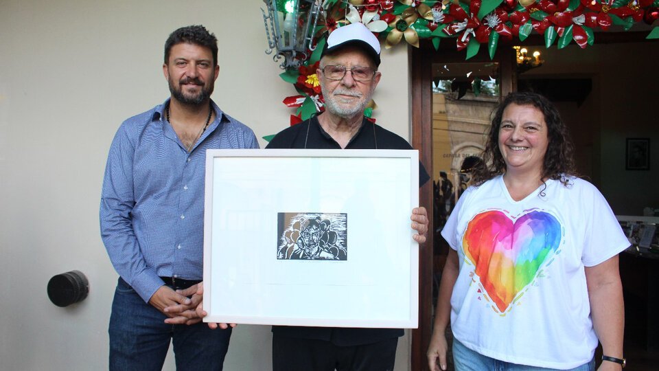 Entregaron la distinción “Norberto Torres” a León Gieco | “La memoria no desaparece” 