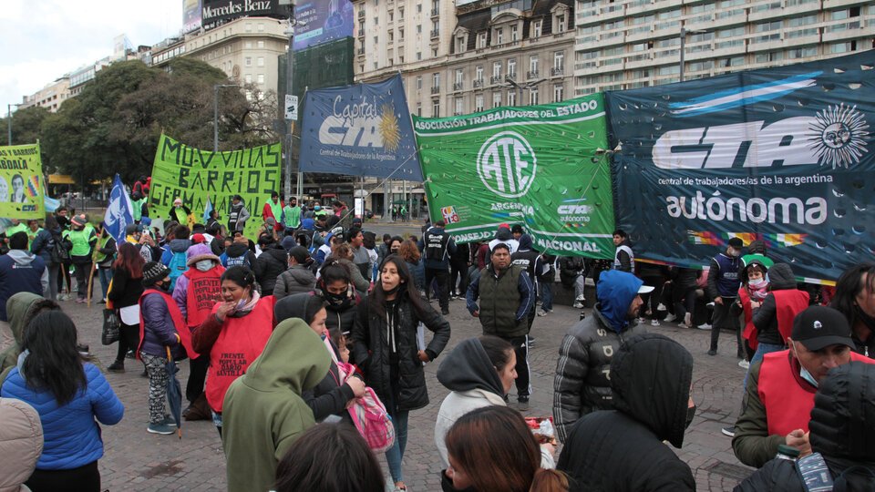 “Este año ha sido terrible para los estatales” | ATE se pliega al paro del jueves de las dos CTA 