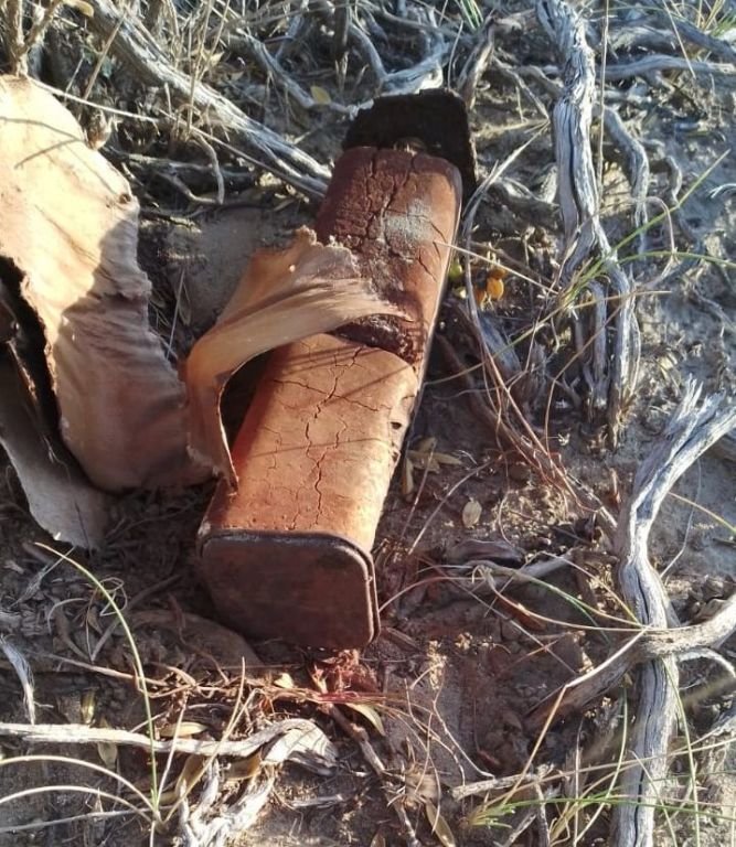 Extraño hallazgo de poderoso explosivo cerca de Gaiman