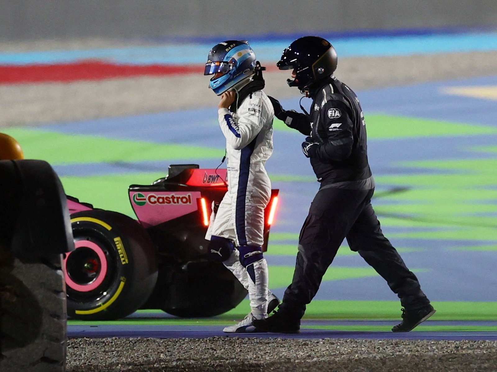 Franco Colapinto y los memes que señalan culpables por su prematuro abandono en el Gran Premio de Qatar de Fórmula 1