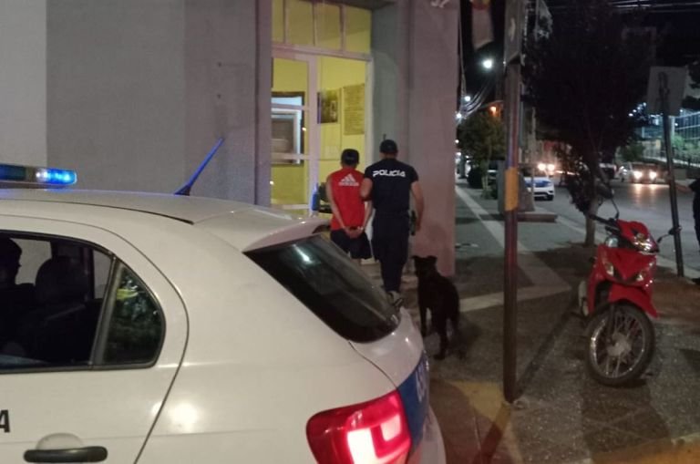 Golpearon a una chica, le robaron y fueron detenidos a pocos metros