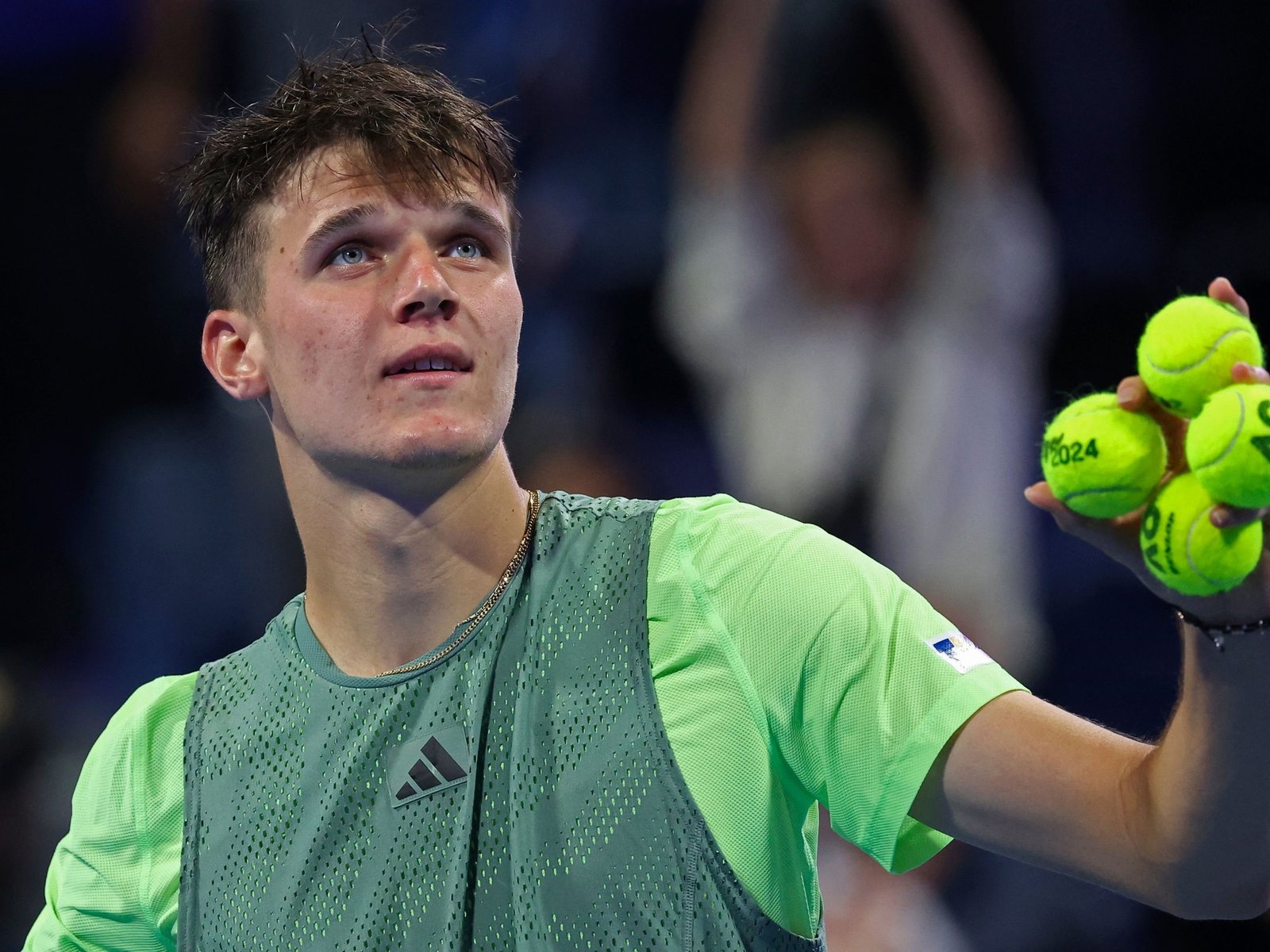 Jakub Mensik pidió unos minutos para ir al baño y la organización le hizo un pedido insólito