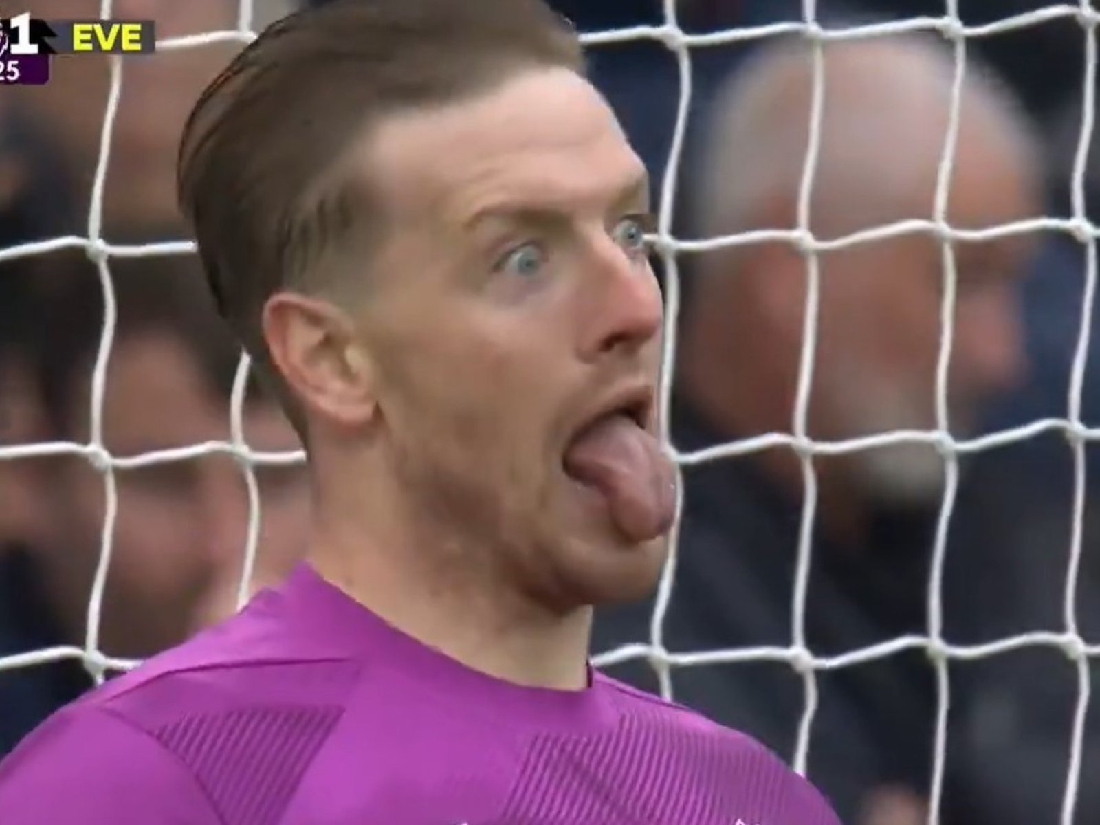 La burla de Pickford a lo Benedetto para atajarle un penal a Haaland y mantener la racha fatal del Manchester City en la Premier League