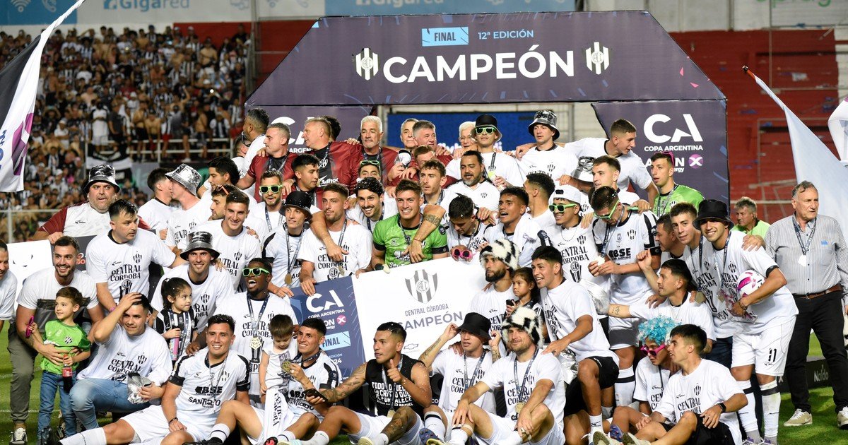 La particular marca que logró Central Córdoba tras ser campeón de la Copa Argentina :: Olé