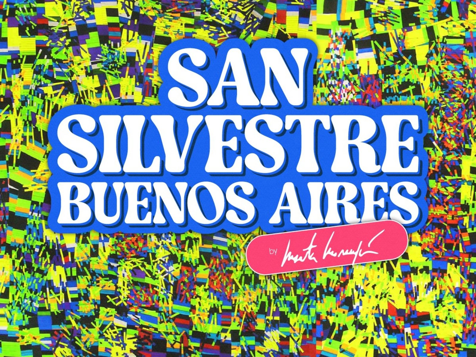 La tradicional carrera de San Silvestre este año tendrá el aporte genial de Marta Minujín