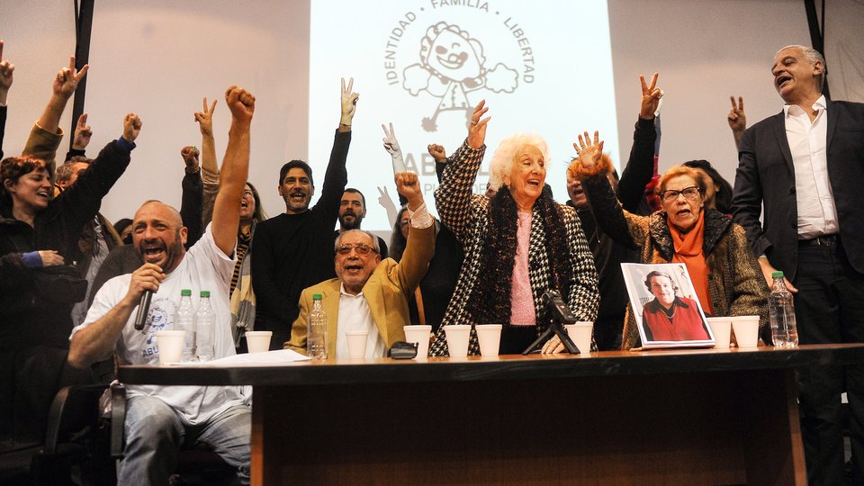 Las Abuelas de Plaza de Mayo encontraron al nieto 138