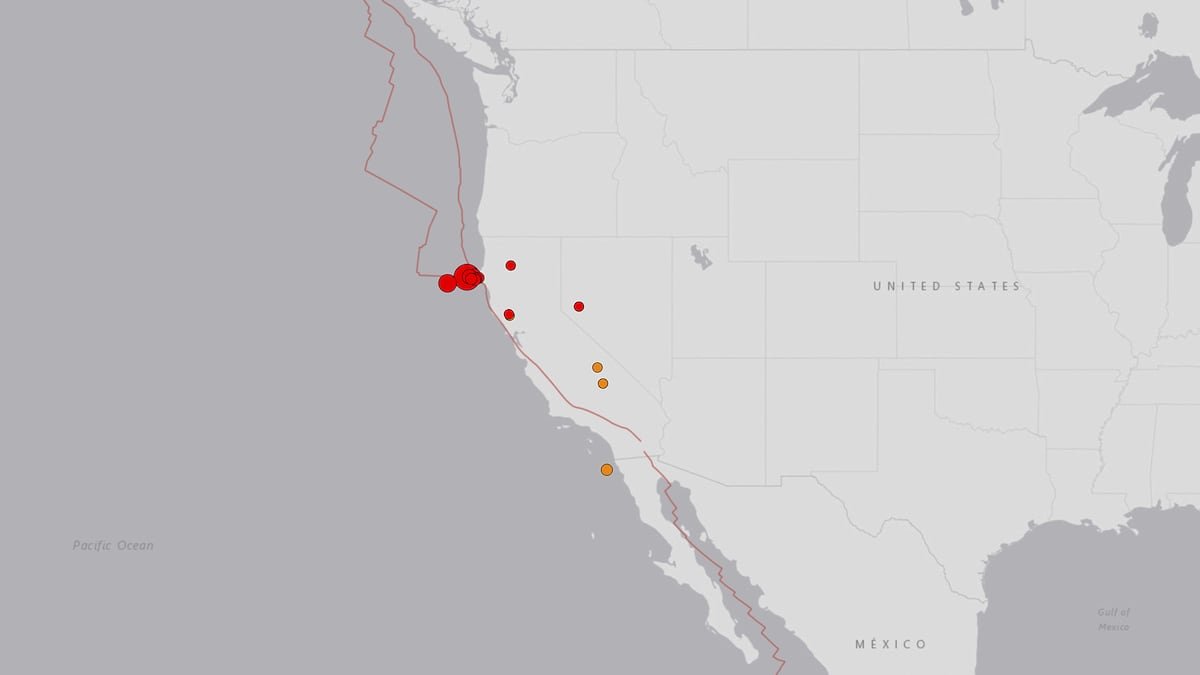 Las autoridades desactivan la alerta de tsunami tras el fuerte terremoto que sacudió el norte de California