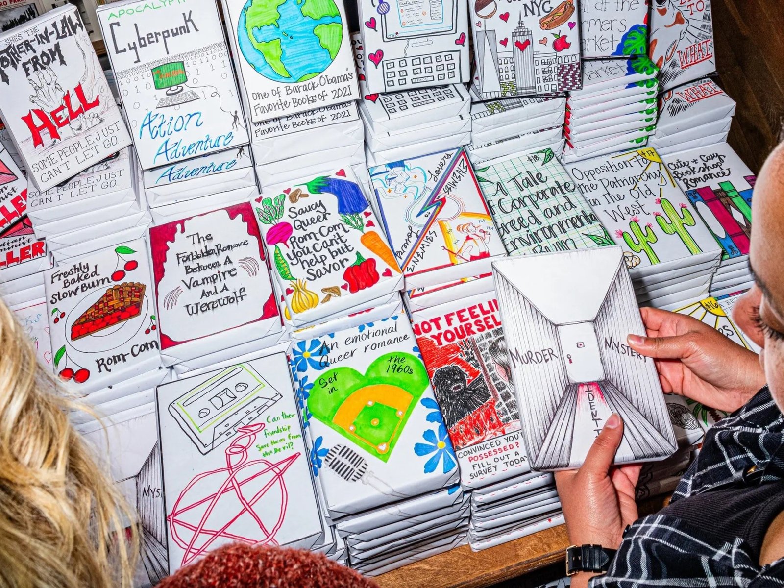 Las librerías arreglan “citas a ciegas” de los lectores con los libros