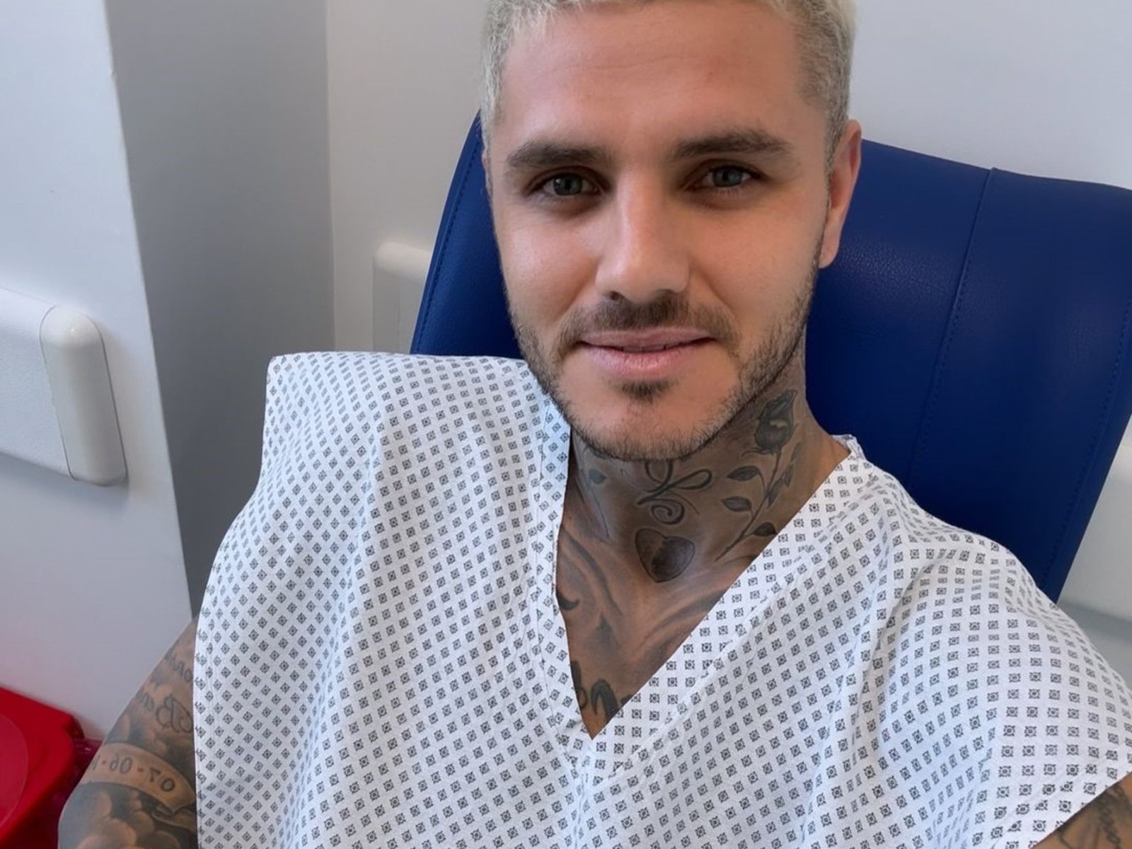 Mauro Icardi se operó de la rodilla derecha y ya piensa en su regreso al Galatasaray de Turquía: “Vuelvo pronto”