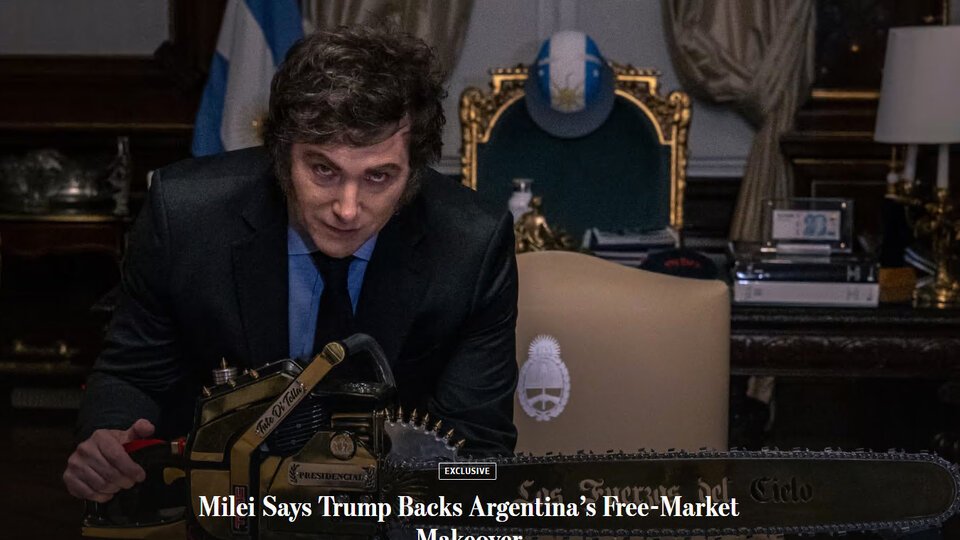 Milei confía en que las relaciones carnales con Trump lo ayuden a cerrar un nuevo acuerdo con el Fondo | Entrevista con el Wall Street Journal