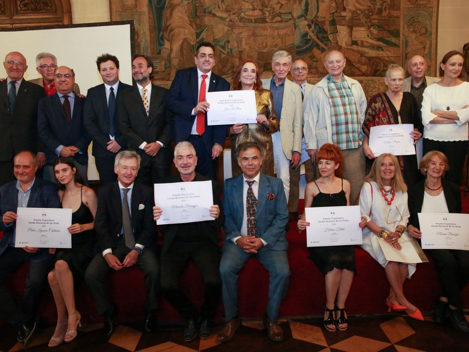 Premios del Fondo Nacional de las Artes: la lista completa de ganadores en una noche emotiva