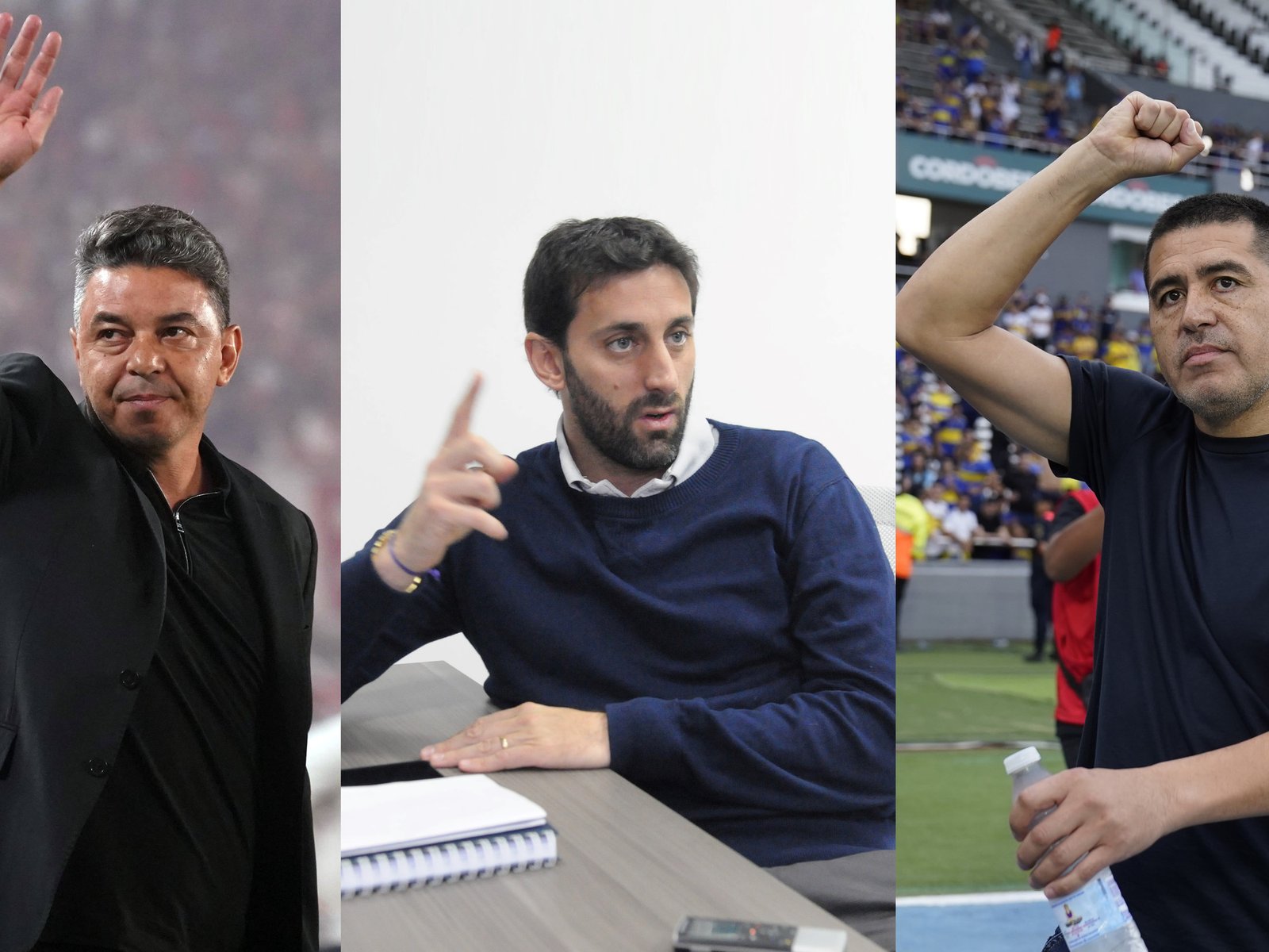 Riquelme, Gallardo y Milito, los ídolos modernos que se metieron en el barro y pusieron en juego el bronce conseguido en los días de gloria