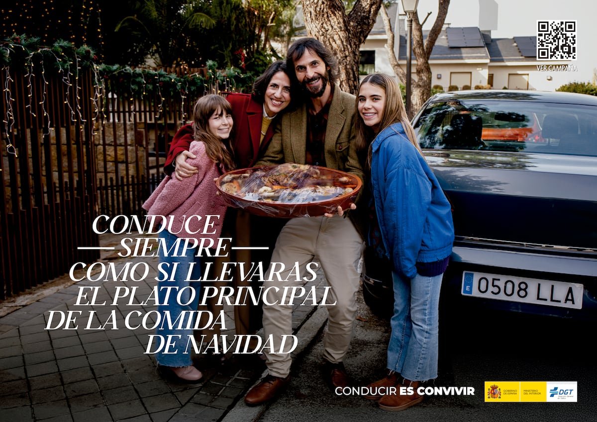 Tráfico utiliza la gastronomía en su nueva campaña de publicidad por la Operación de Navidad | España