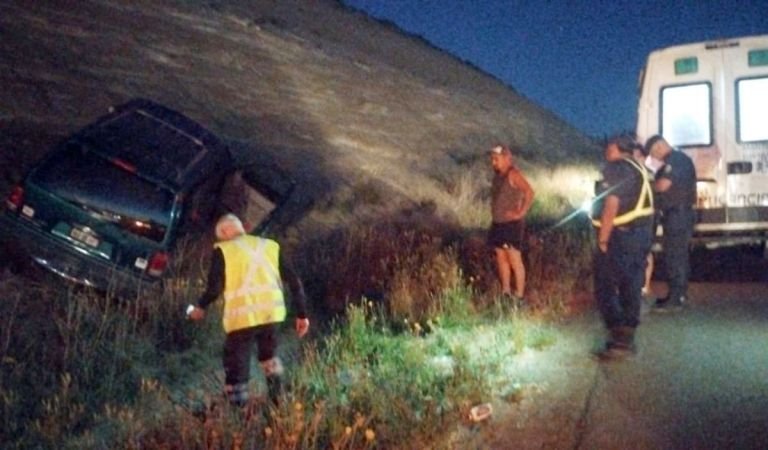 Un Ford Explorer despistó en el Camino Alternativo Roque González