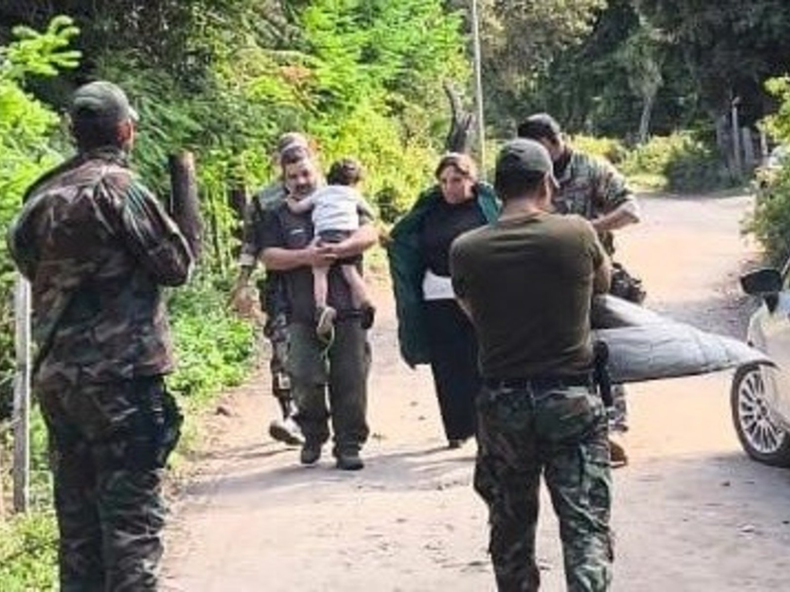 así encontraron al nene de 2 años que se había perdido en Bariloche