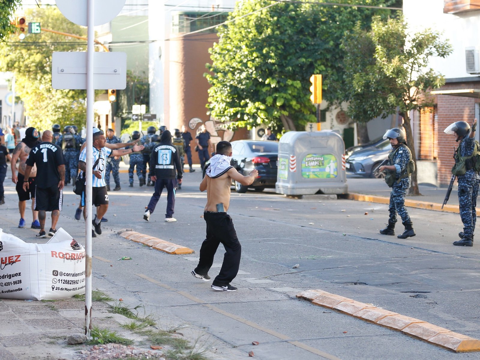 así fue el tiroteo que se dio afuera del club