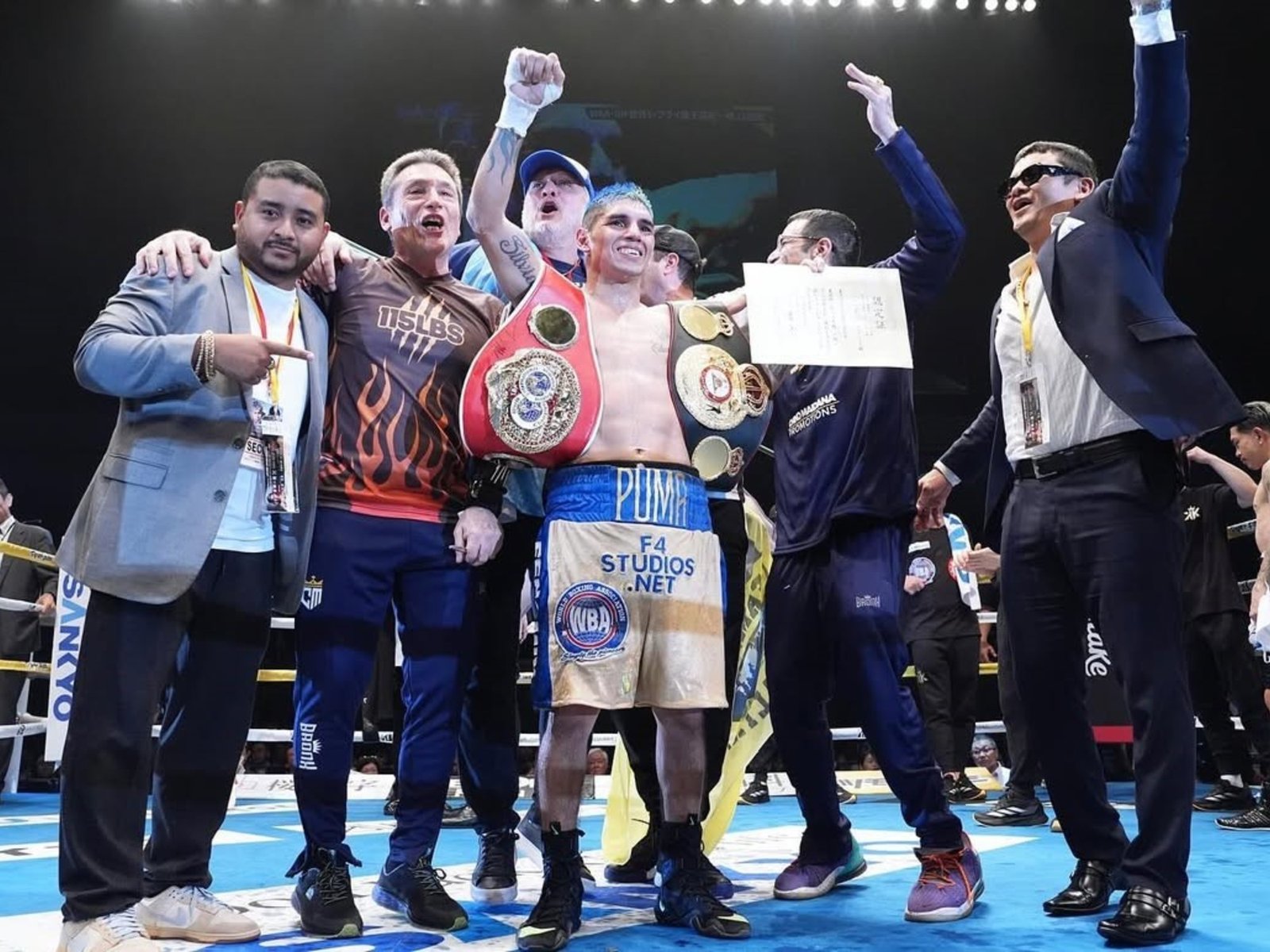 el ‘Pumita’ Martínez suspendió la defensa de su corona mundial a 24 horas de la pelea del año ante el japonés Ioka