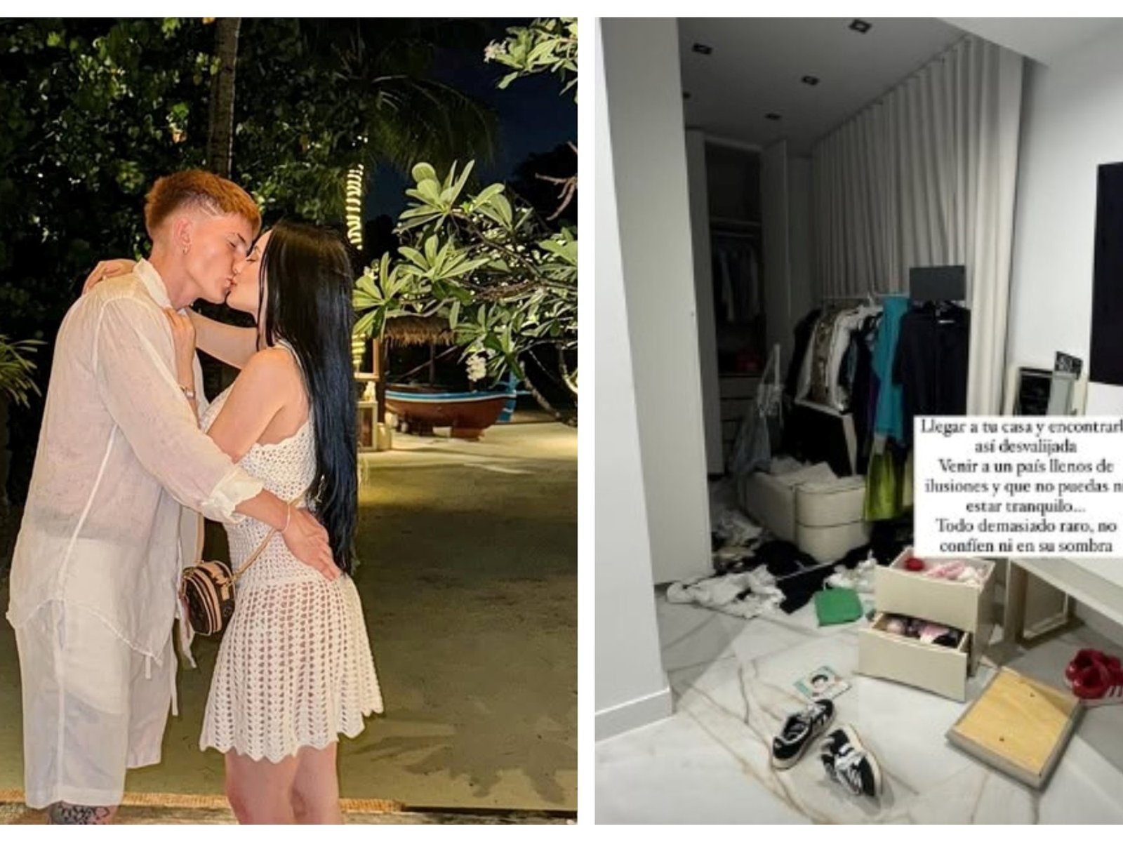 le desvalijaron la casa una semana después de la propuesta de casamiento a su novia