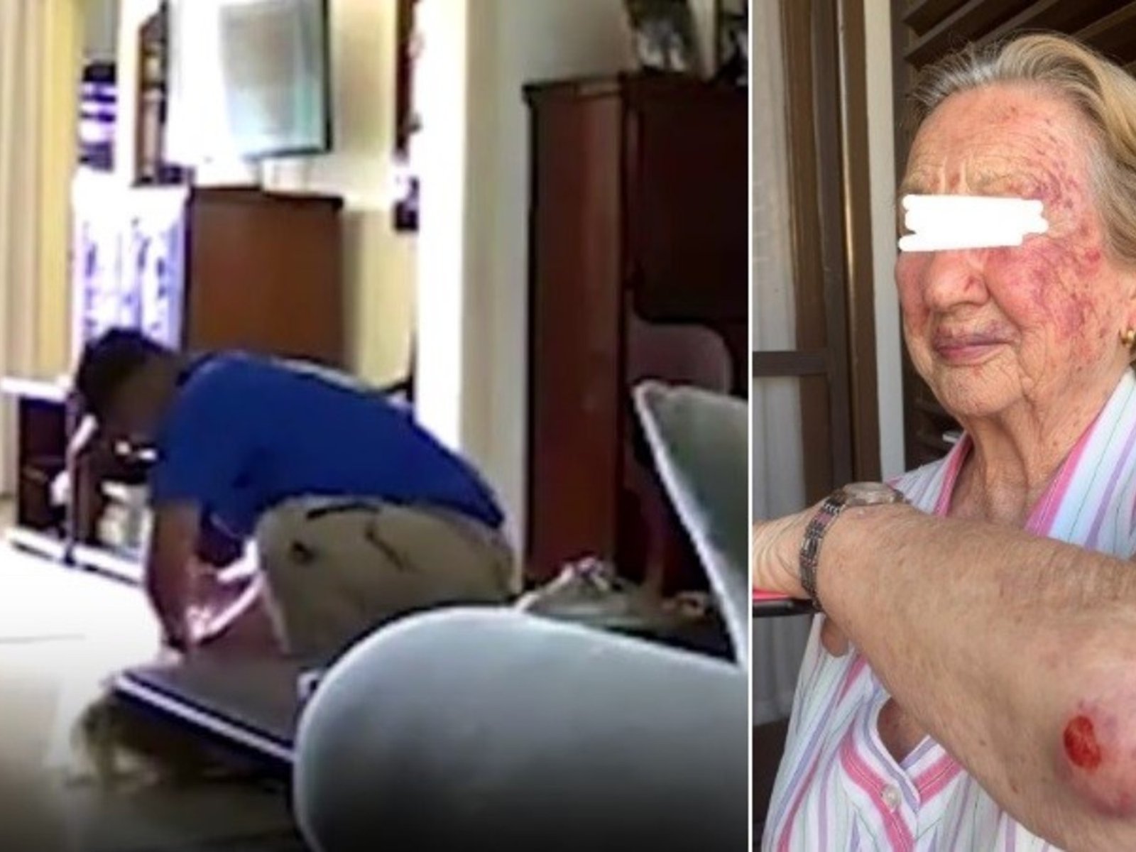 se hicieron pasar por jardineros y golpearon a una pareja de jubilados de 83 años