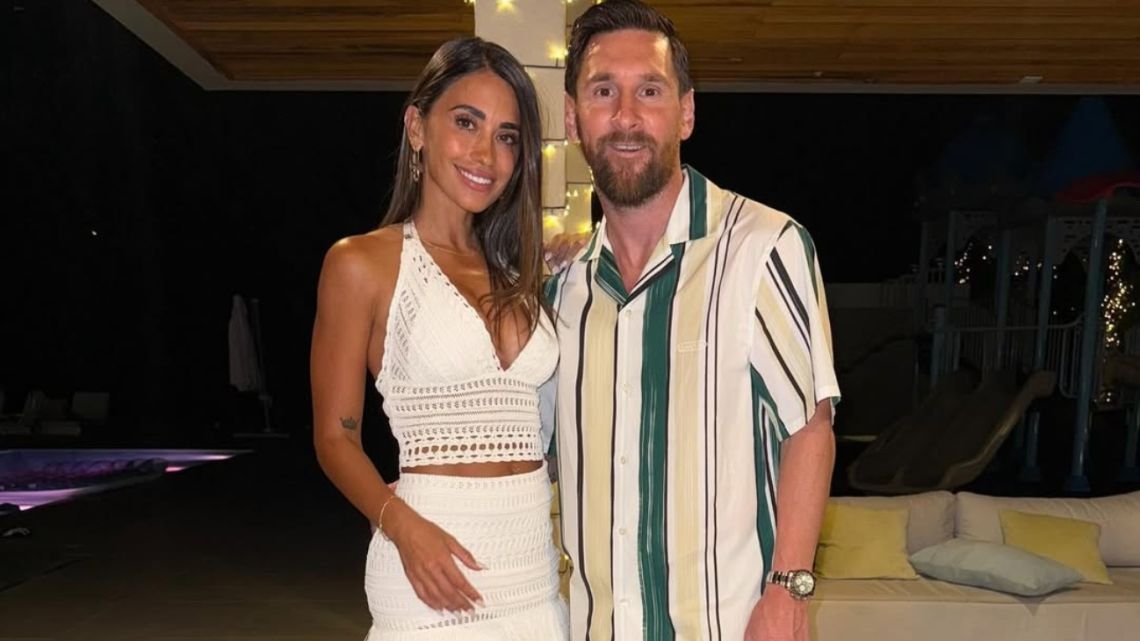 Cómo pasó Lionel Messi el Año Nuevo: look sport, el beso de Antonela y el estreno de un regalo especial de Navidad