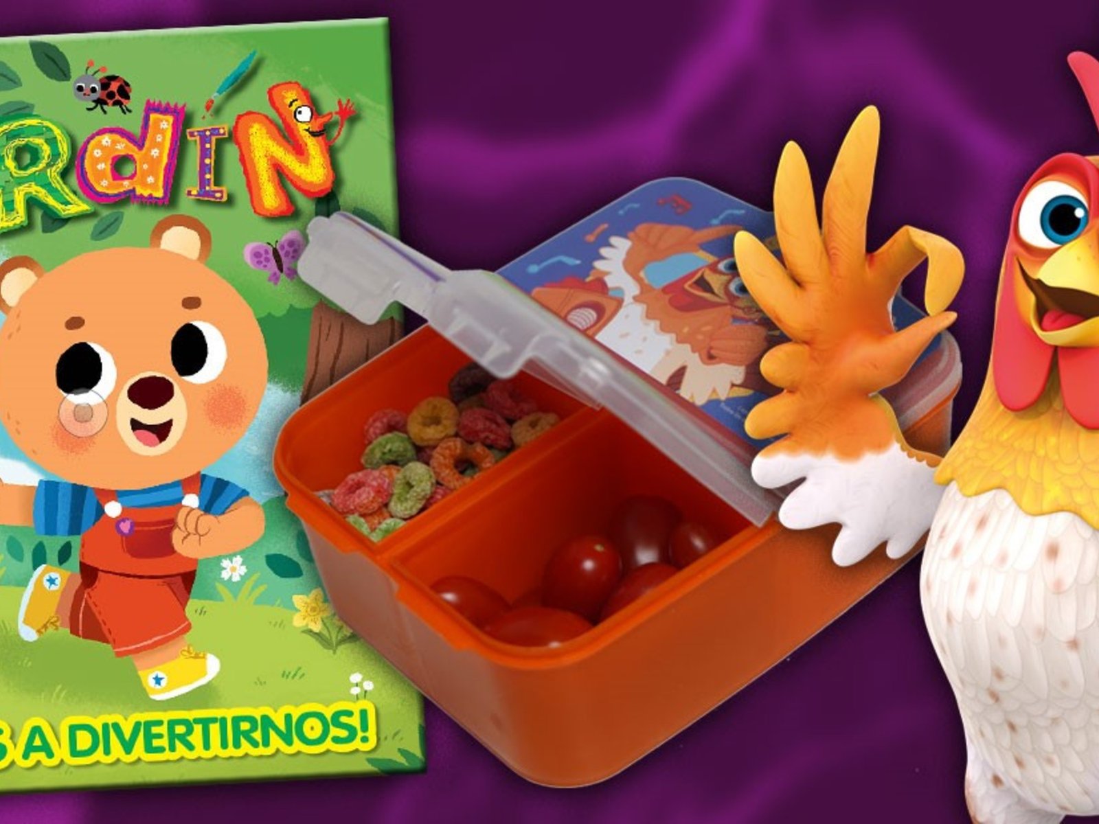 Con los libros de Bartolito y un kit para la vianda, Jardín de Genios acompaña a los más chicos en la vuelta al cole