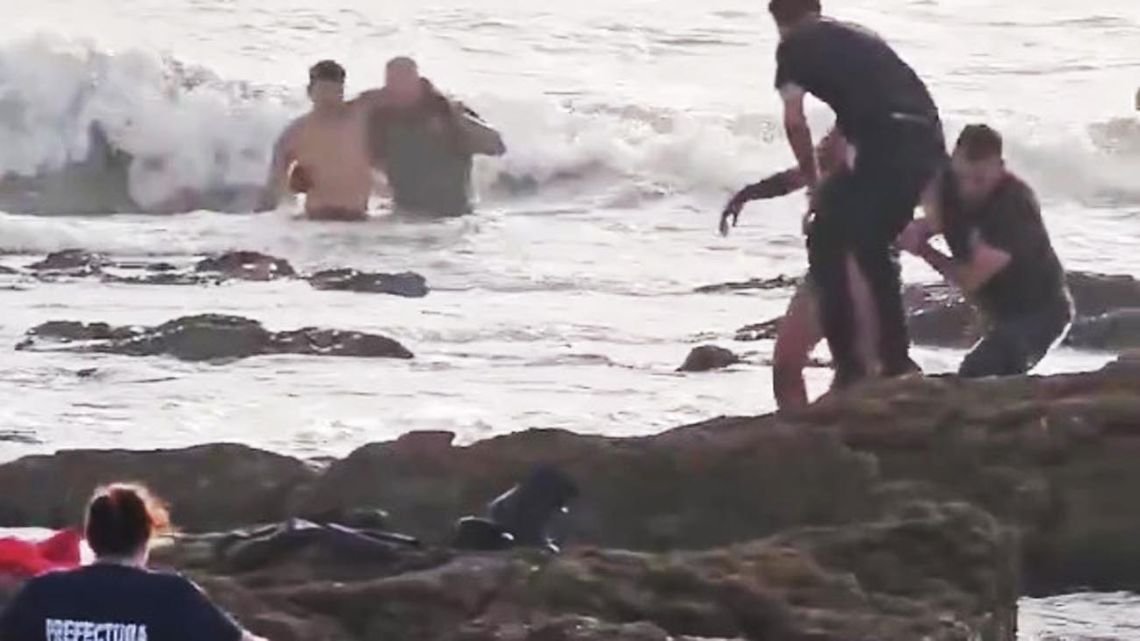 Dramática búsqueda en Punta del Este: buscan a un joven argentino que se tiró al mar