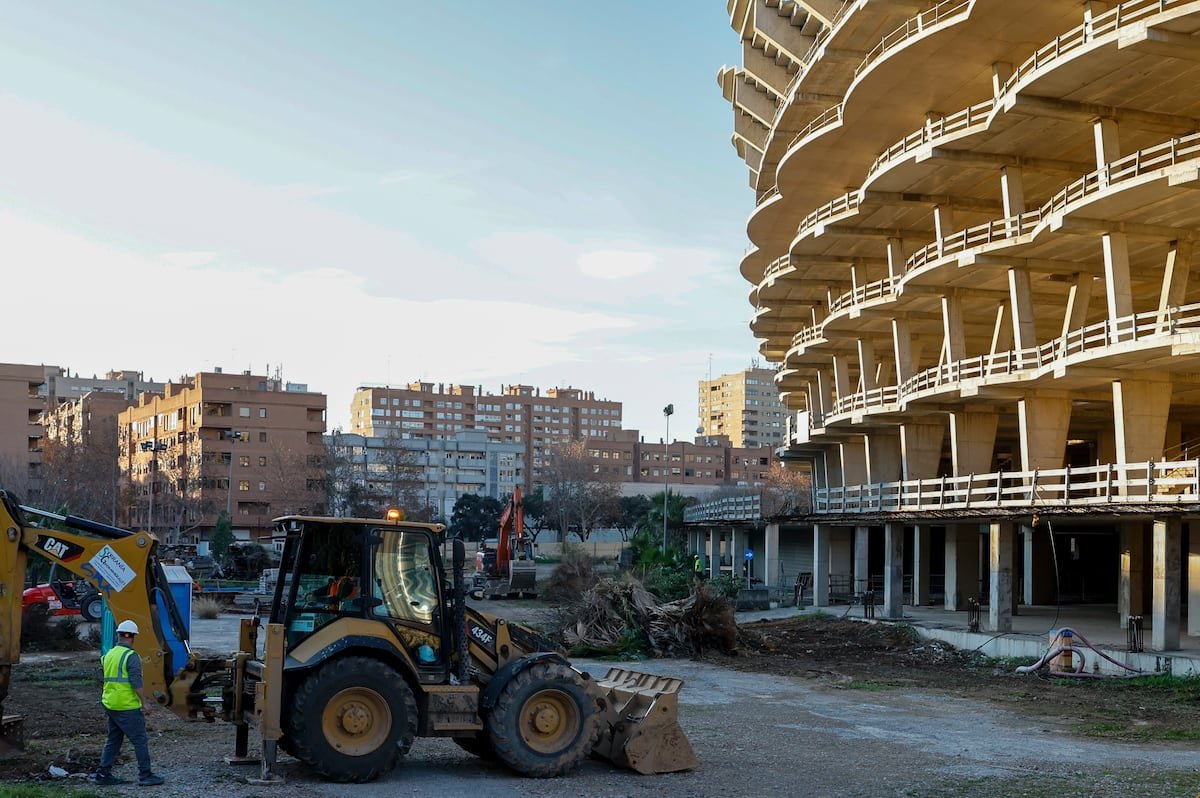 El Valencia reanuda este viernes las obras del Nou Mestalla, paralizadas desde 2009 | Fútbol | Deportes