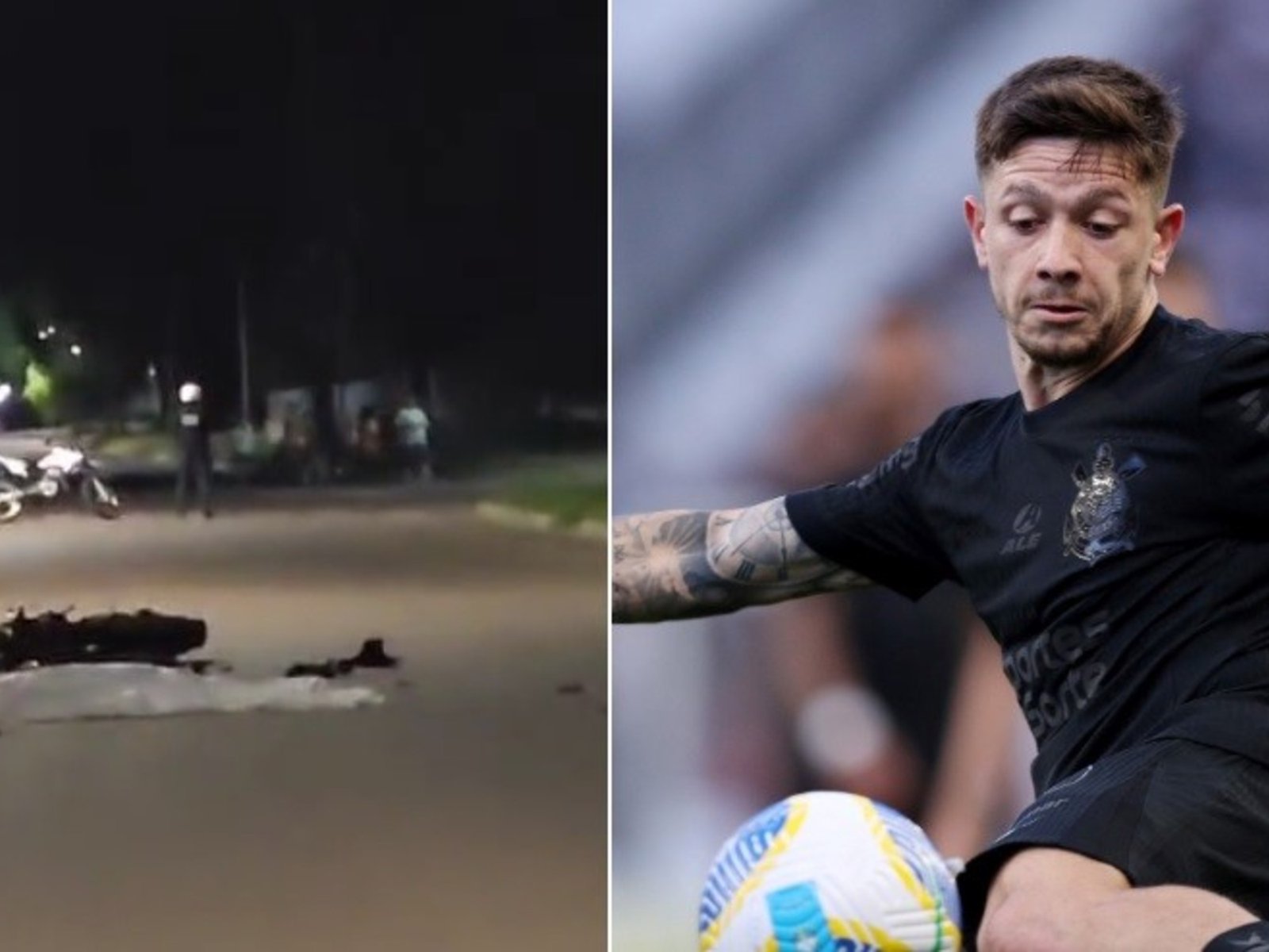 El futbolista Rodrigo Garro, involucrado en un accidente fatal en La Pampa