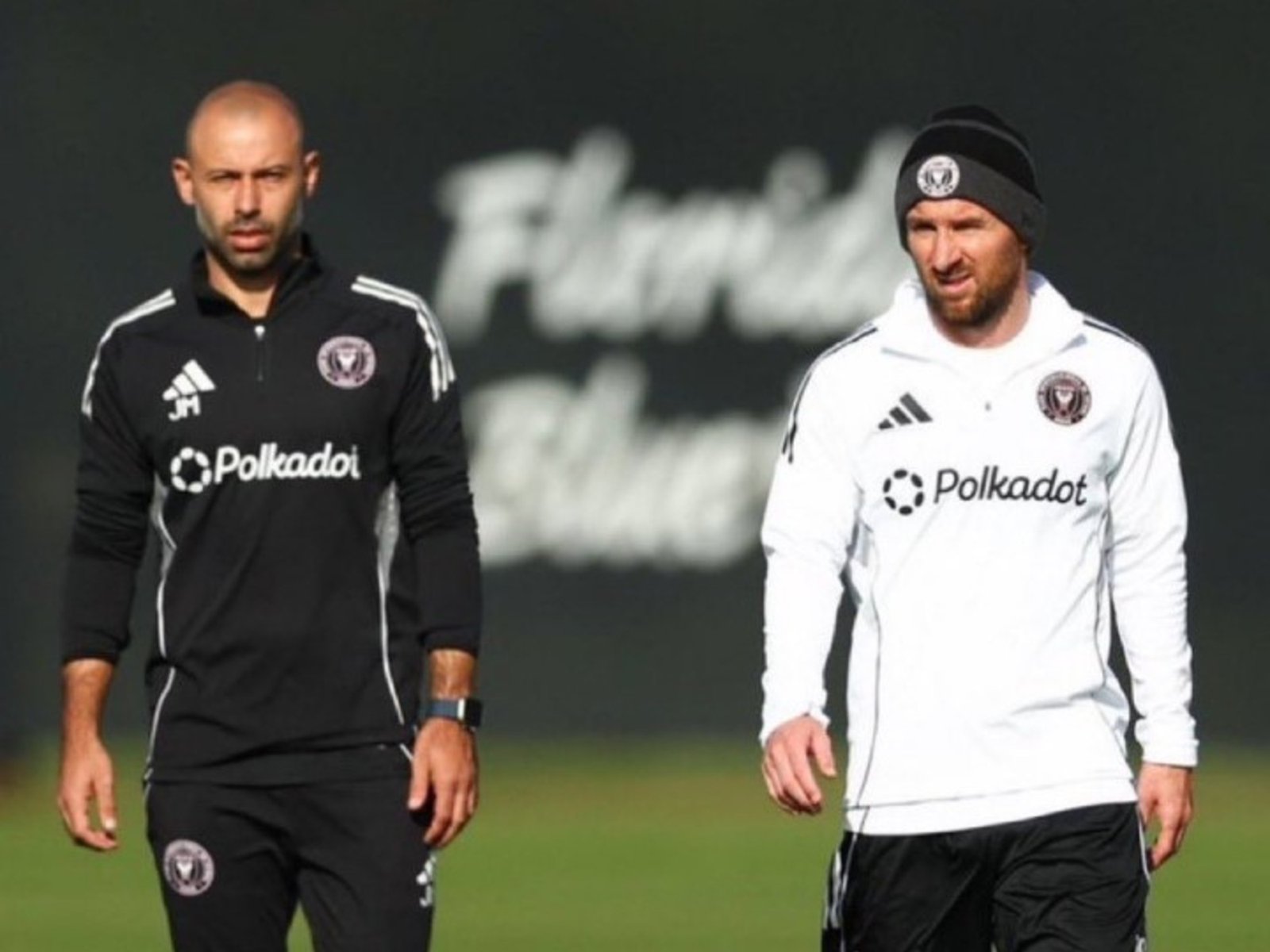 El llamativo look de Lionel Messi para el inicio oficial de la pretemporada de Inter Miami con Mascherano como entrenador