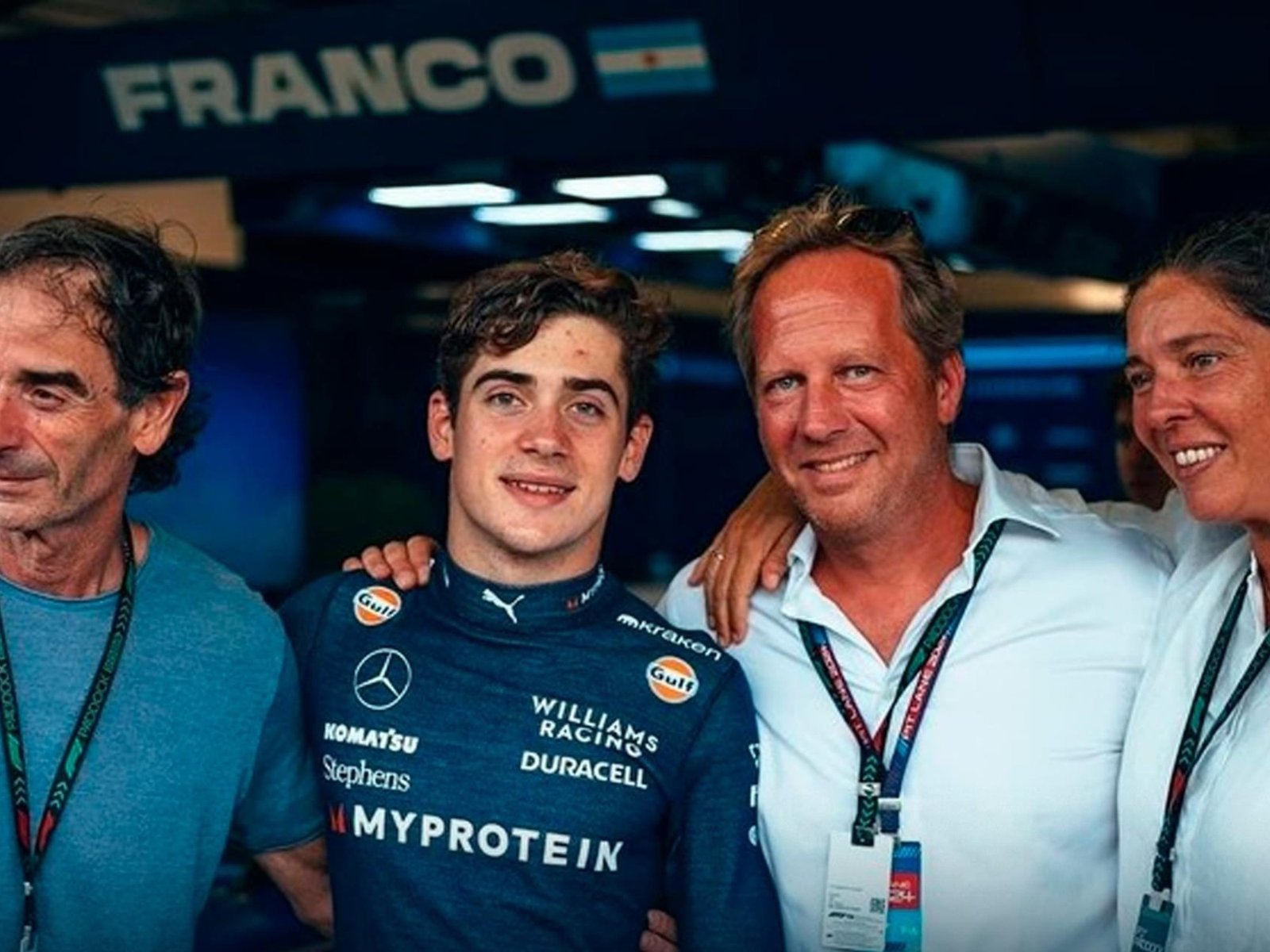 El manager de Colapinto y un posteo desafiante, tras la continuidad del argentino en la F1: “Si intenta derribarte…”