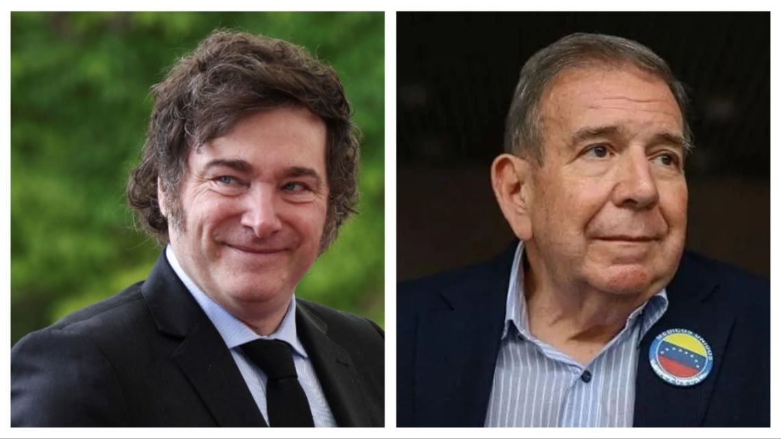 En medio de las tensiones con Venezuela, Milei recibe a González Urrutia en Casa Rosada