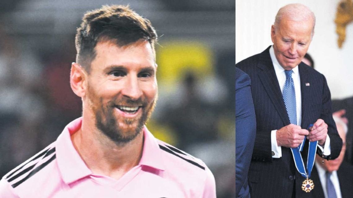 Galardón a Messi en ausencia