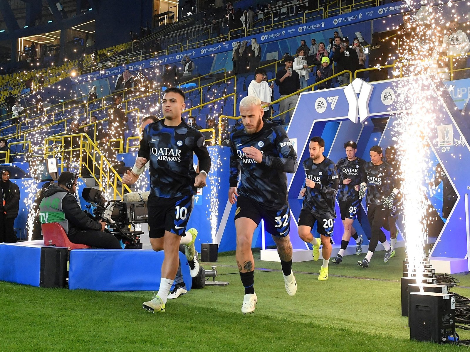 Inter de Milán con Lautaro Martínez vs Atalanta, por la semifinal de la Supercopa de Italia: minuto a minuto, en directo