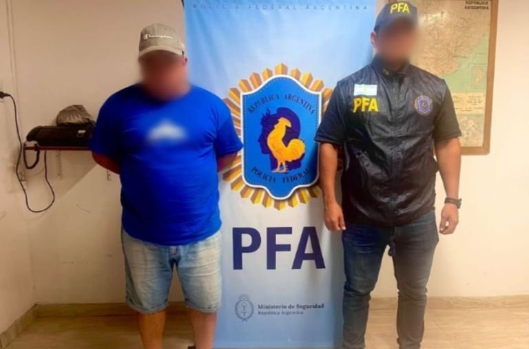 La Policía Federal Argentina detuvo a uno de los últimos eslabones de una organización narcocriminal ya desarticulada en Chubut