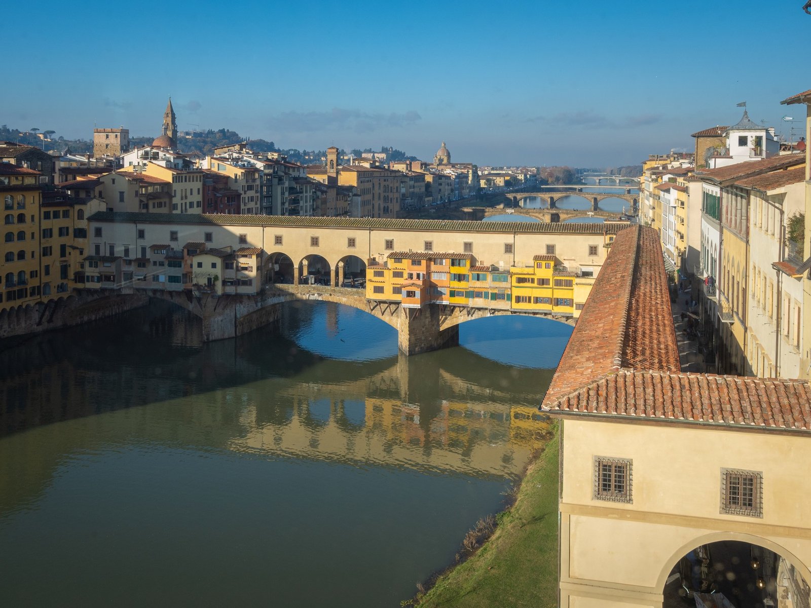 La reapertura del Corredor Vasari en los Uffizi
