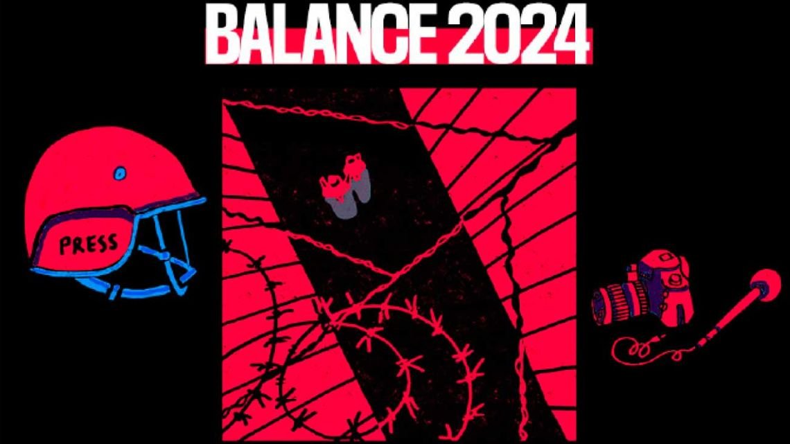 La situación del periodismo En el mundo cayó en 2024