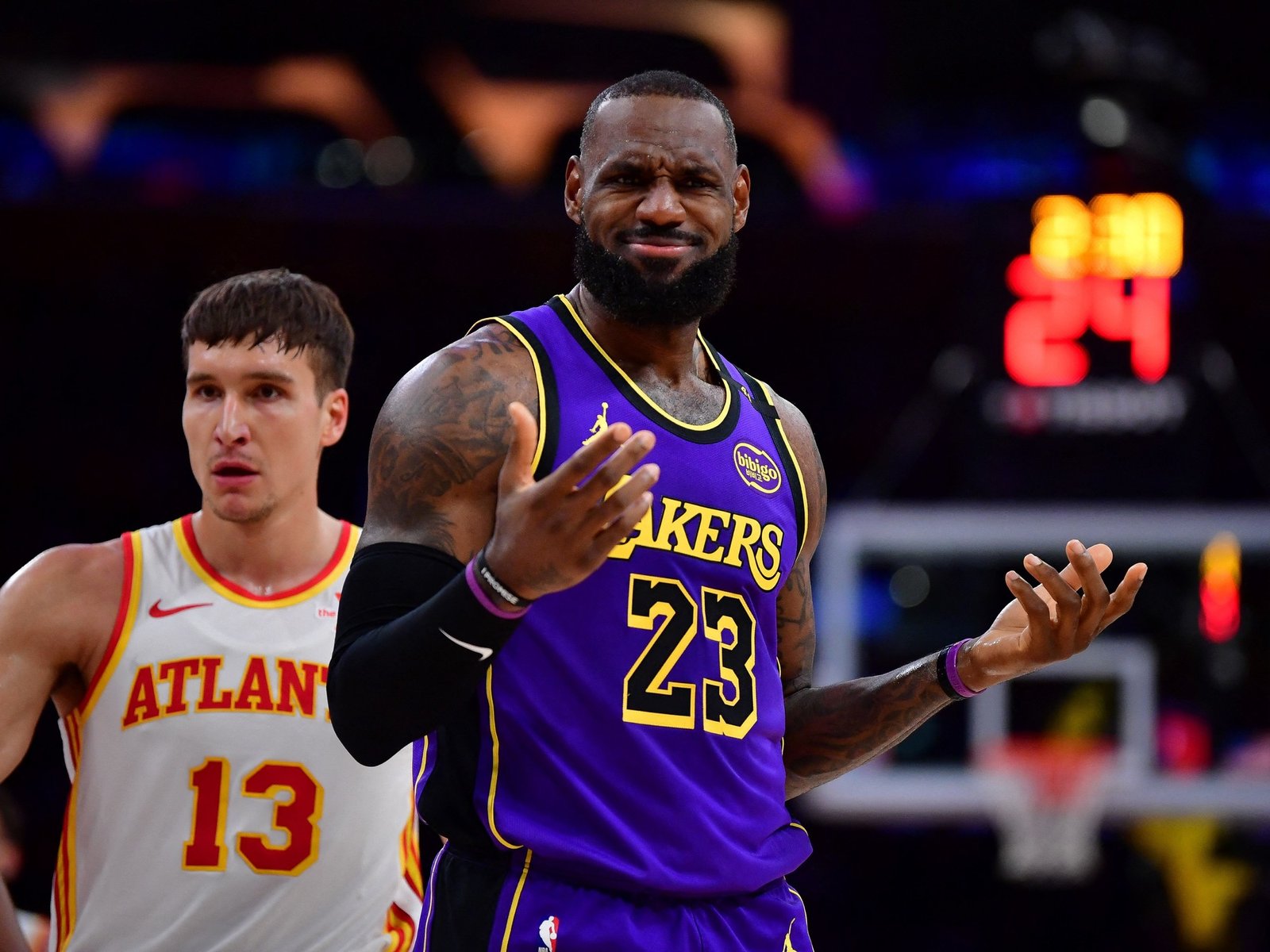 LeBron James se quedó con otro récord histórico de Michael Jordan y a los 39 años sigue siendo el rey de la NBA