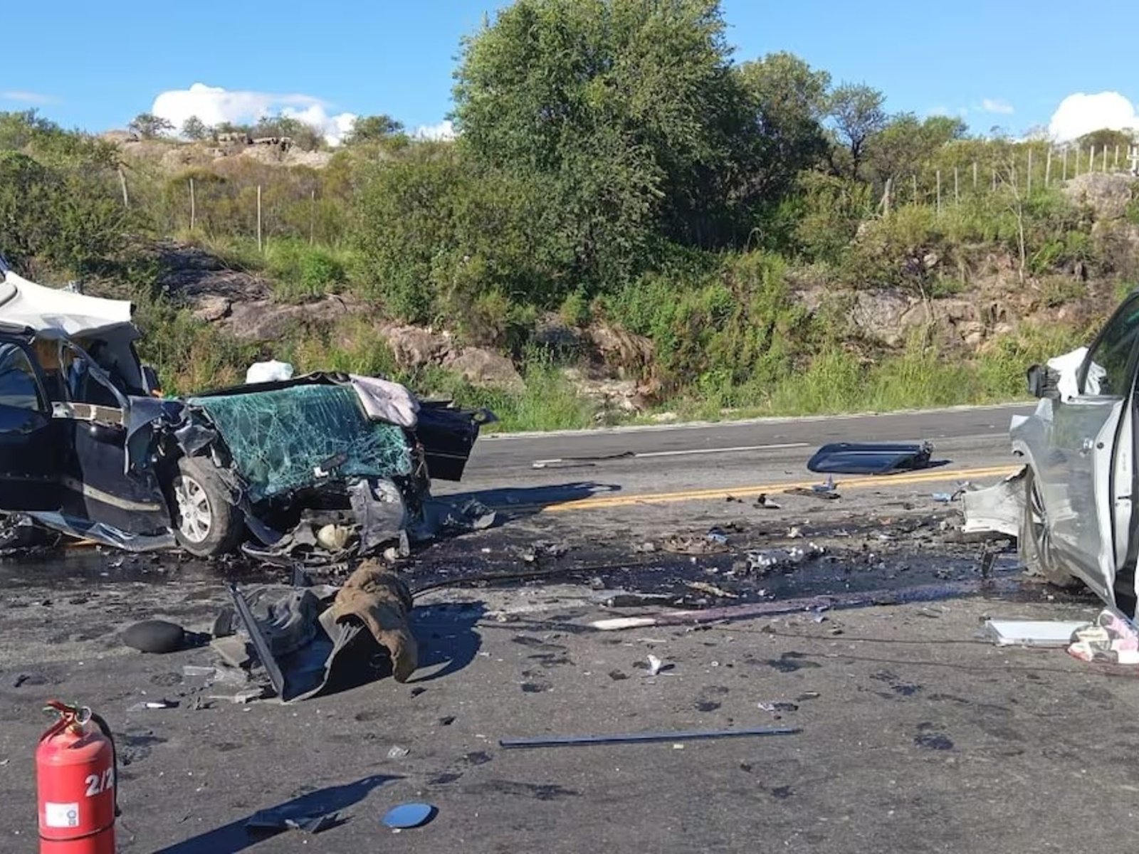 cuatro muertos y un bebé herido