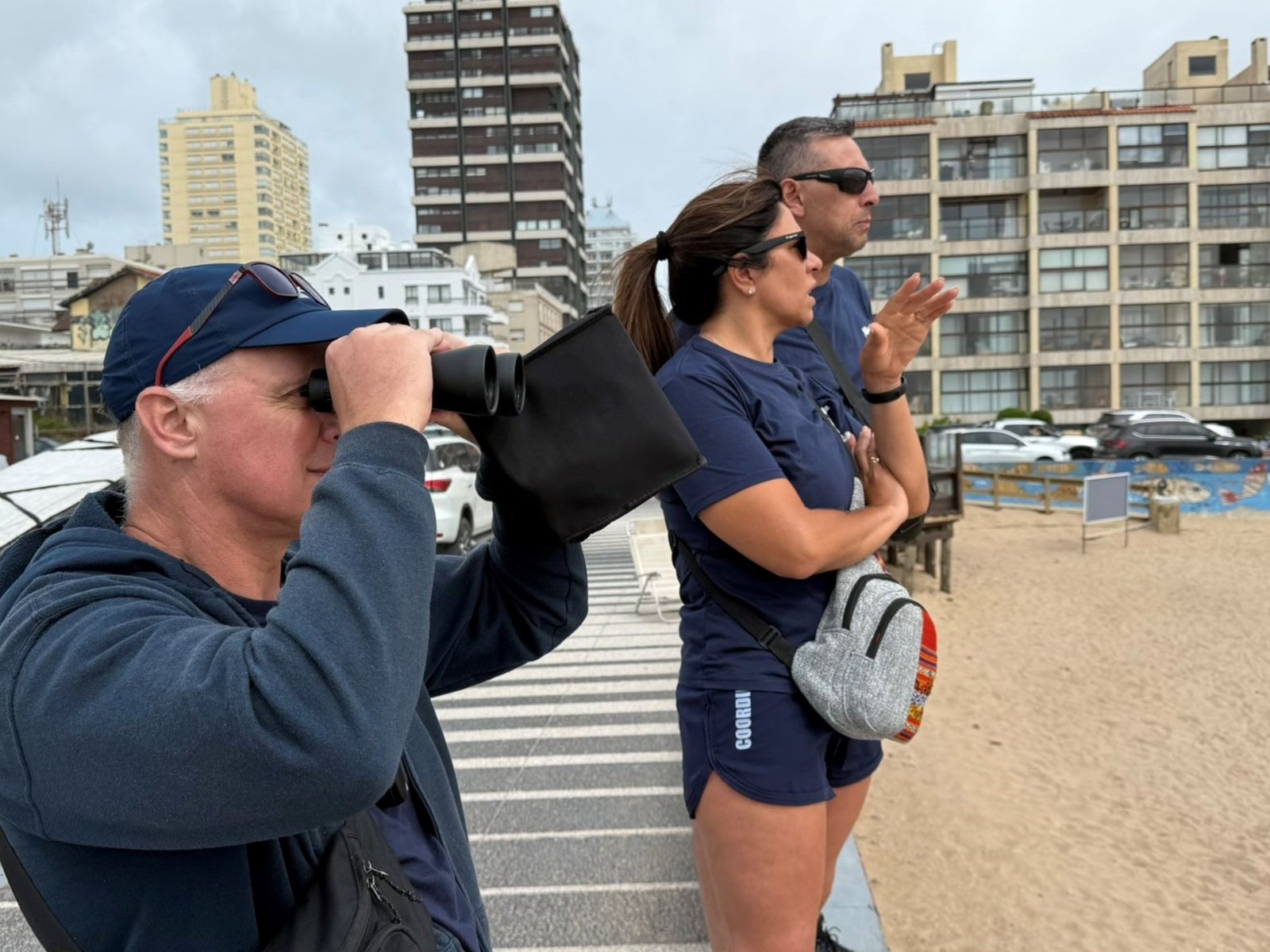 desapareció un joven argentino que se metió al mar a la salida de una fiesta