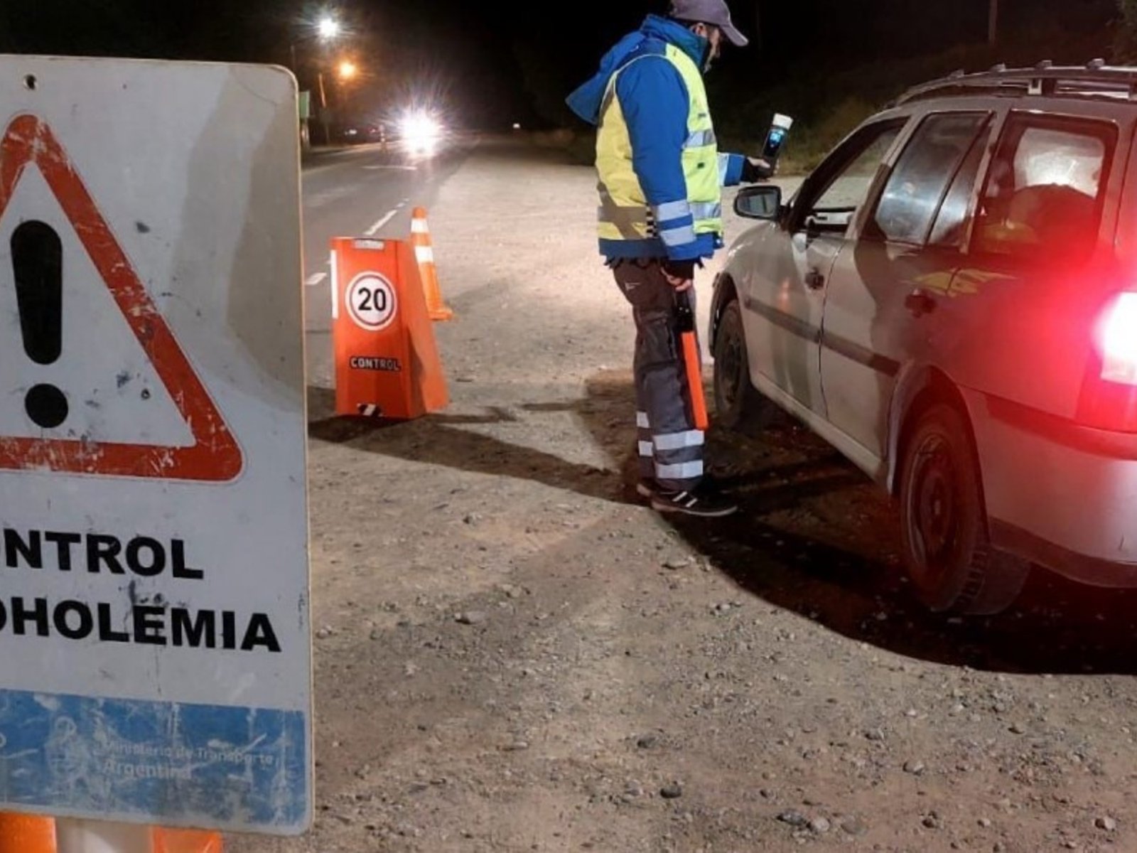 el conductor que tuvo la alcoholemia positiva récord en Año Nuevo y sus intentos por zafar del test