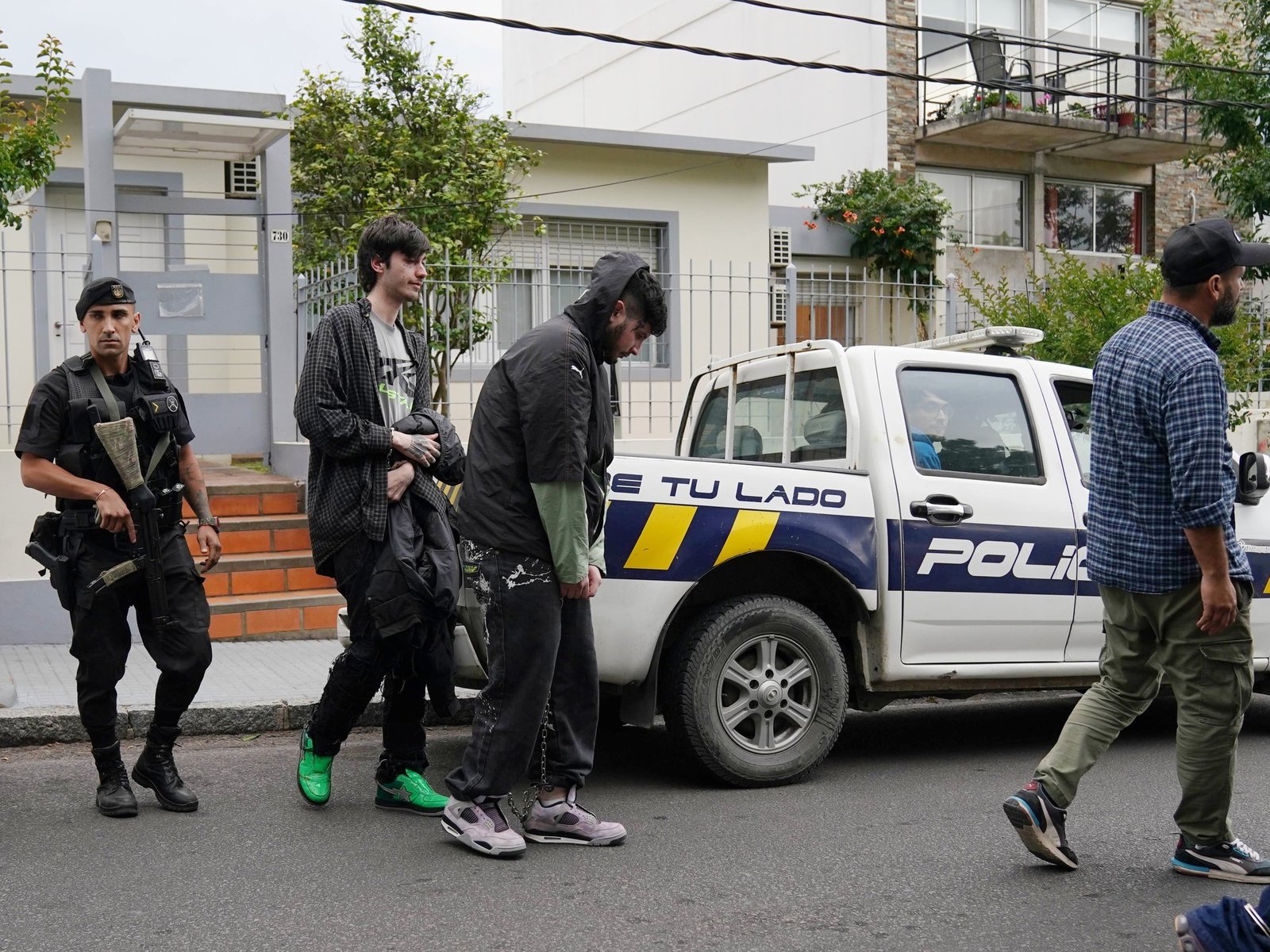 la versión de uno de los argentinos presos por drogas en Punta del Este