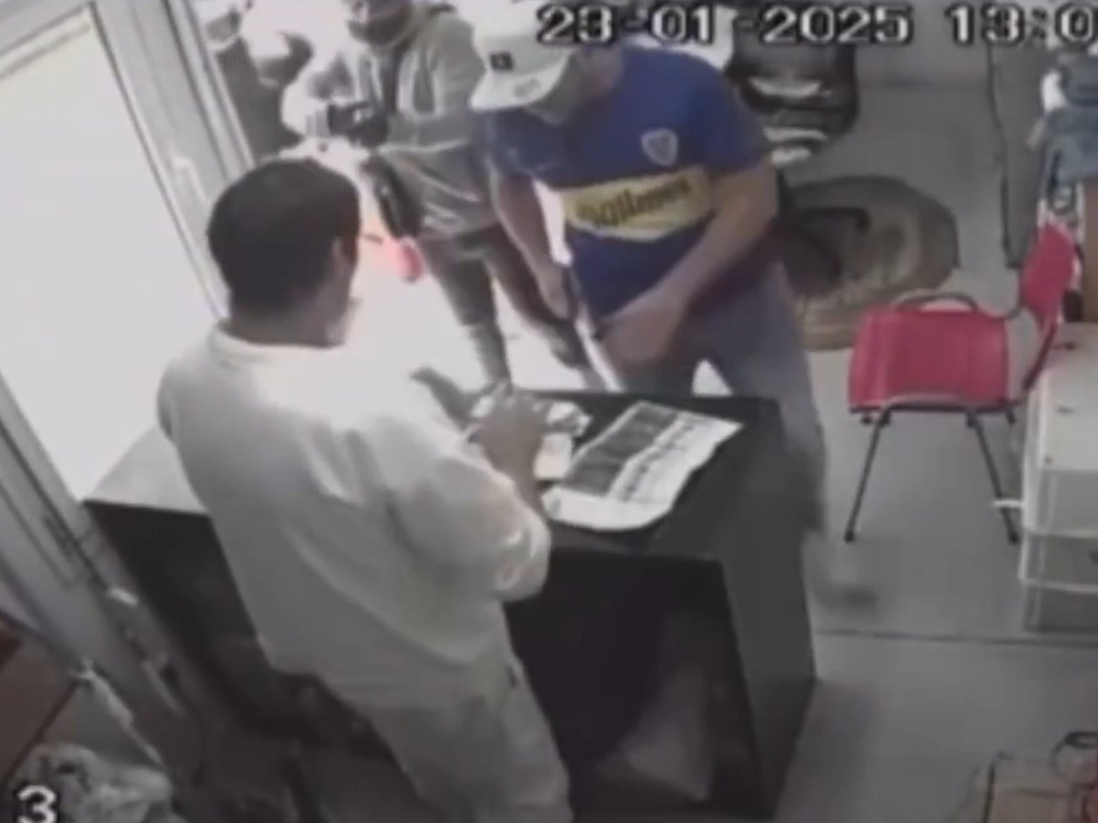 se llevaron 30 millones de pesos en 60 segundos