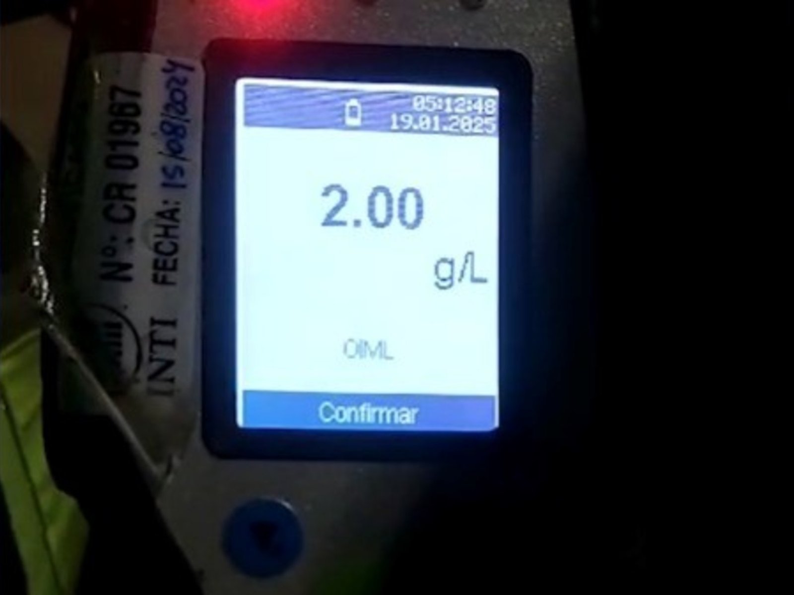 tenía 10 veces el máximo de alcohol en sangre permitido