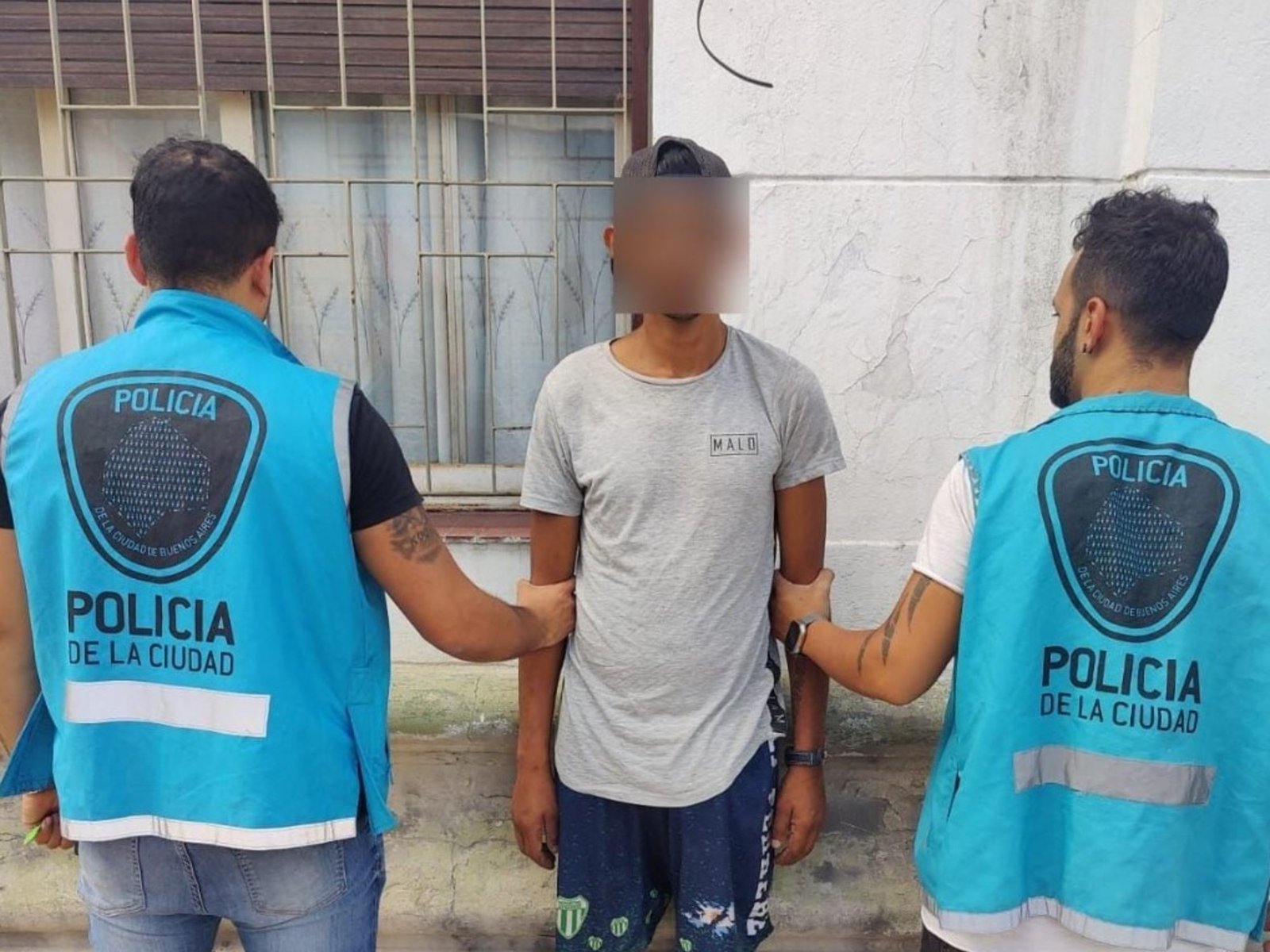 Detuvieron al trapito que le exigió $ 5.000 y le pegó a un médico en Flores