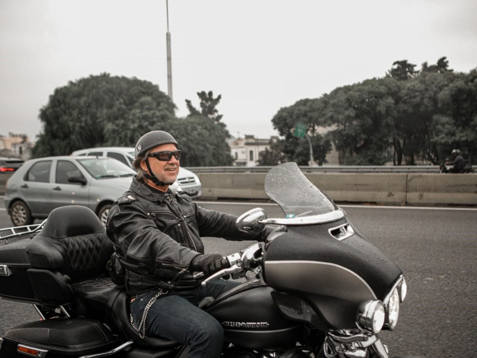 Dolor, reproches y caravana motoquera en el adiós a Sergio Sirotka, fanático de Harley-Davidson