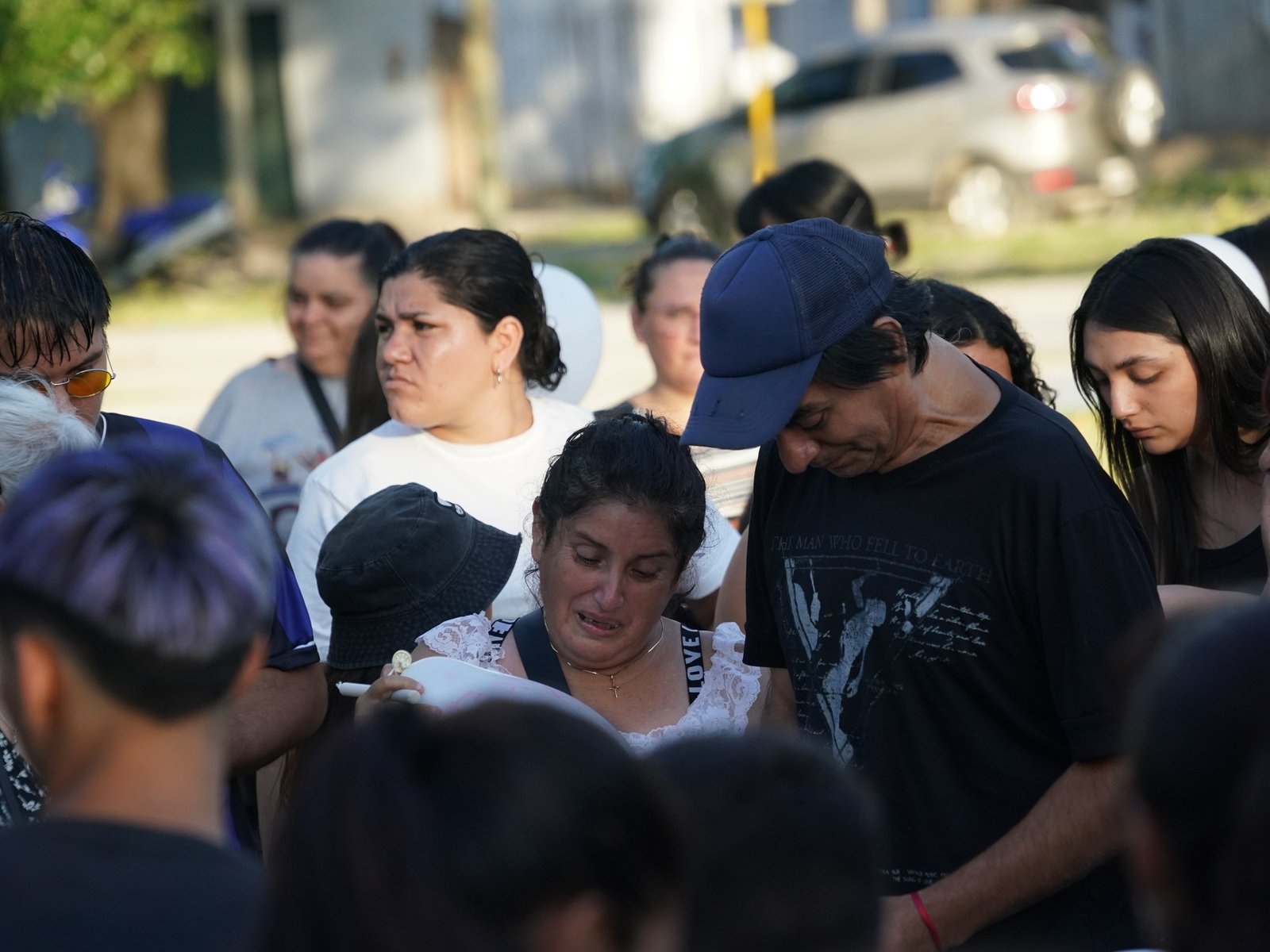 “Estoy destrozado”, expresó el papá del chico asesinado junto a su novia