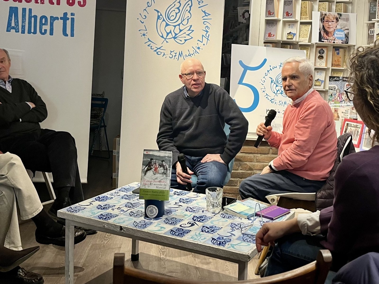 J. Fernández Díaz presentó en Madrid su novela, Premio Nadal 2025
