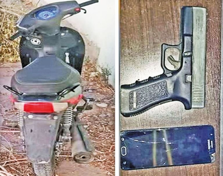 Secuestran pistola de aire comprimido y celular robado en dos allanamientos