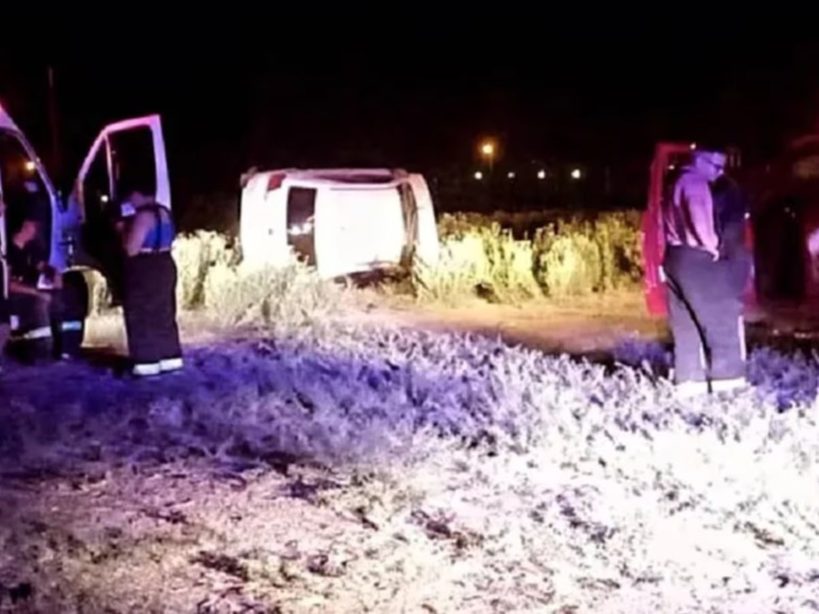 Un chico de 12 años le sacó el auto a sus papás, corrió una picada y terminó volcando en la ruta